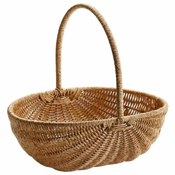 ROUND BASKET WITH HAND