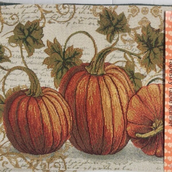 FALL FEST TAPESTRY HARVEST TABLE RUNNER