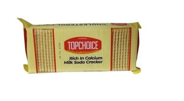 TOP CHOICE MILK SODA CRACKER 248g