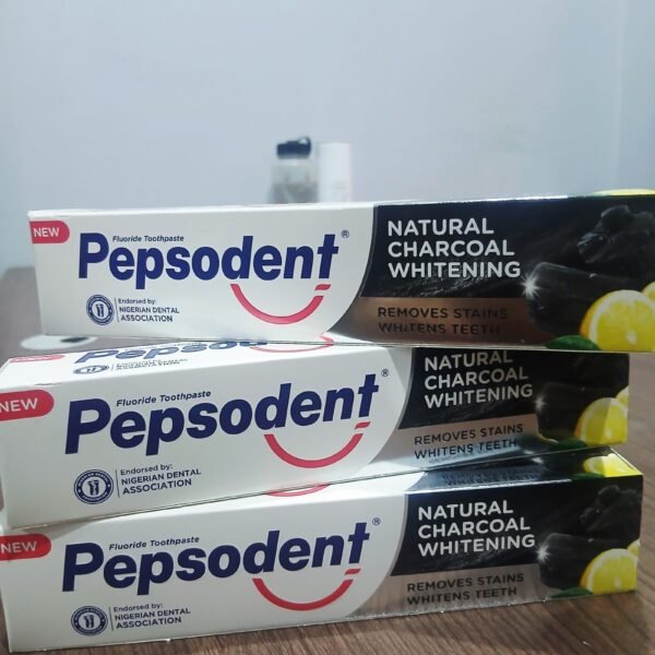 PEPSODENT NATURAL CHARCOAL WHITENING TOOTHPASTE
