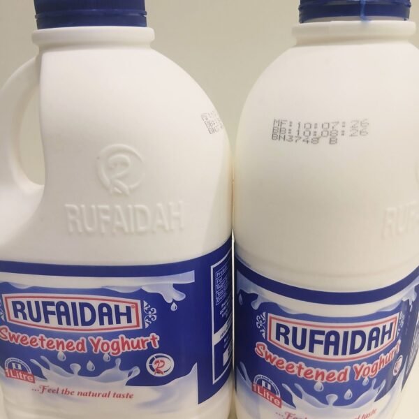 RUFAIDAH YOGHURT 1L PLAIN
