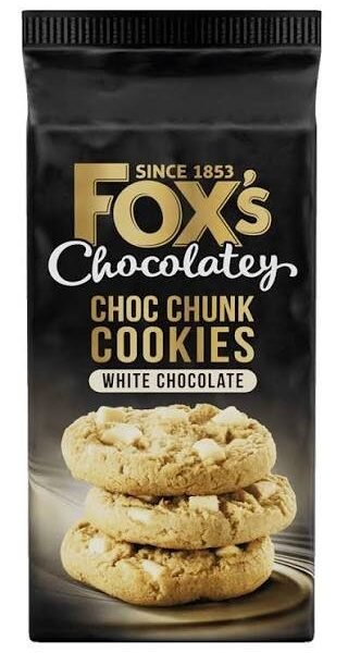 FOX'S WHITE CHOCOLATE COOKIES 180G